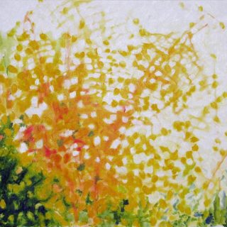 Birch light (oil on canvas, 40'' x 30'') 2011 (reduced)